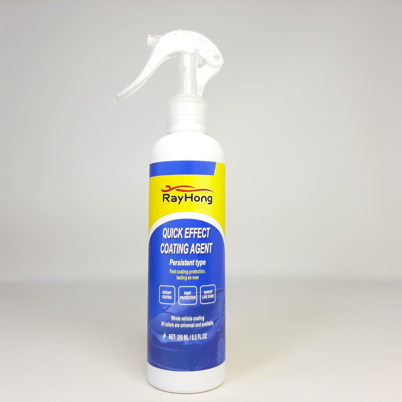 Спрей для защиты кузова RayHong Quick Effect Coating Agent гидрофобное покрытие от воды и грязи 250 мл