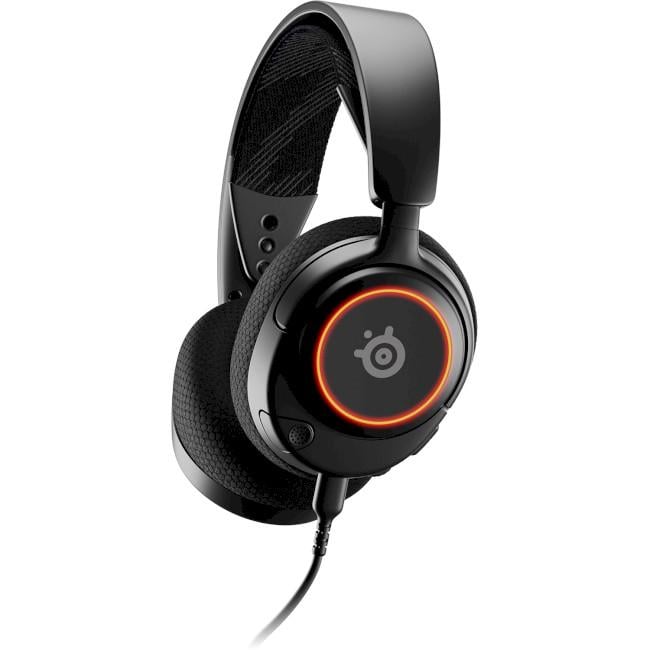 Навушники ігрові SteelSeries Arctis Nova 3 з проводом 1,2 м Black (61631)