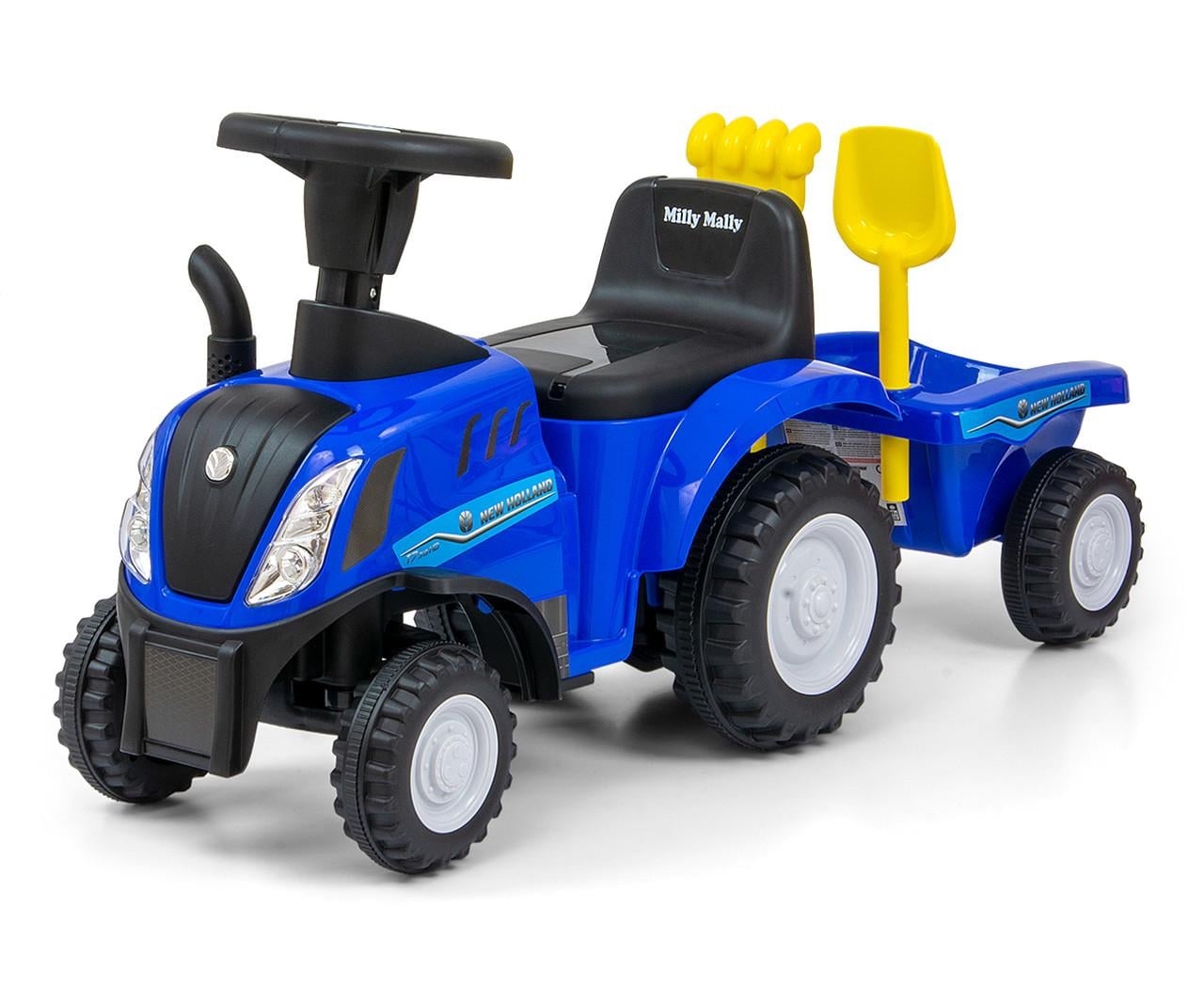 Машинка-трактор для катания Milly Mally New Holland T7 Blue (3042398472)