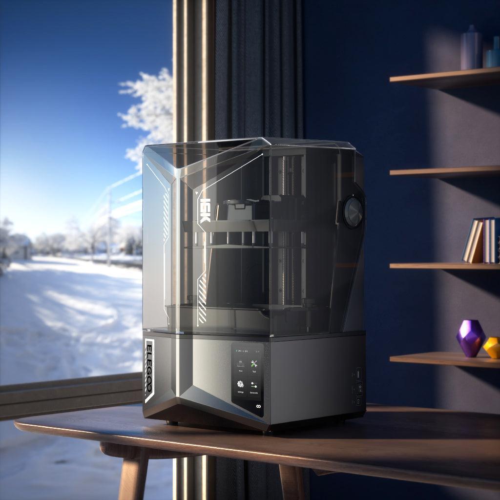 Фотополимерный 3D-принтер ELEGOO Saturn 4 Ultra 212x118x220 мм 150 мм/ч LCD 10" 16K 4" TouchScreen Wi-Fi - фото 8