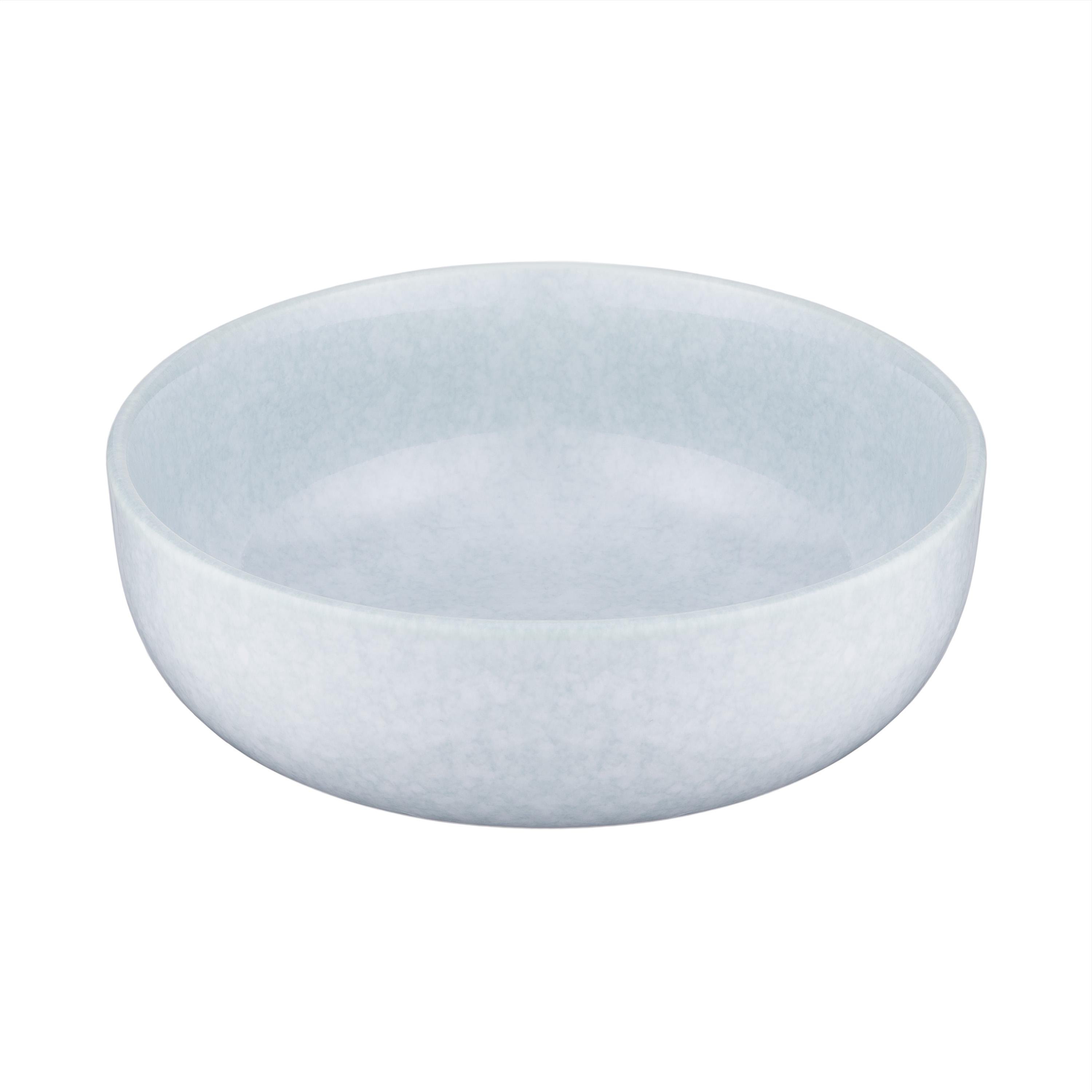 Набор посуды для двух персон Ardesto Loreto 10 предметов фарфор Темно-серый/Серо-голубой мраморный - фото 24