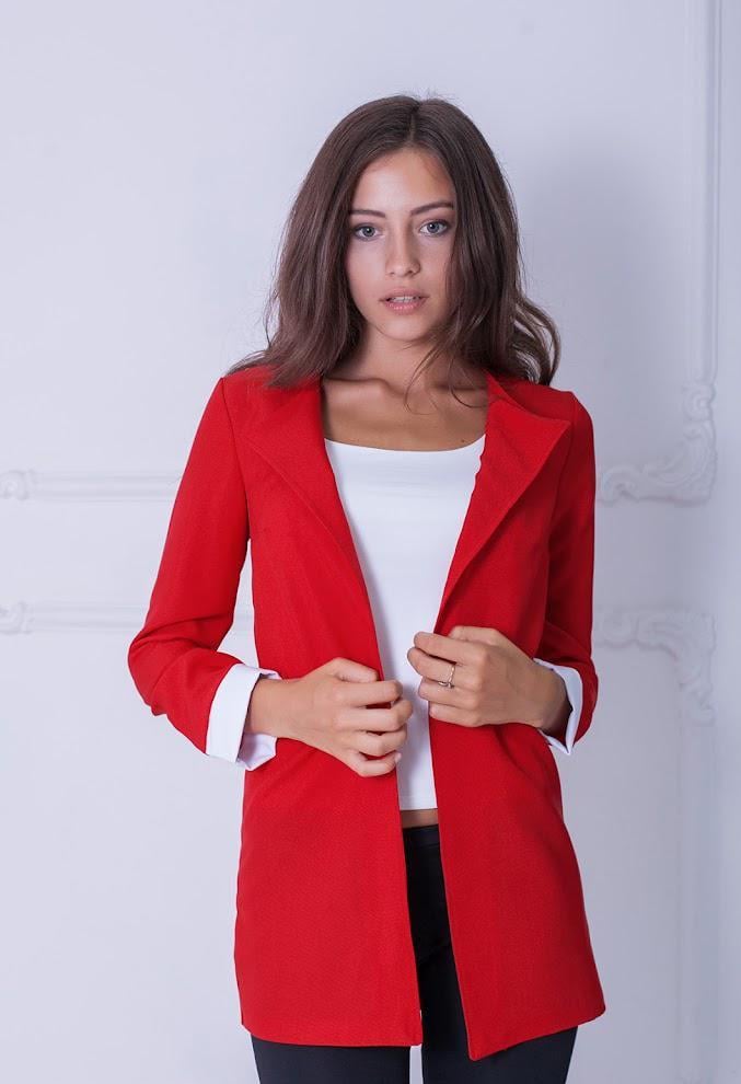 Пиджак женский Podium Danielle 19747-RED M Красный