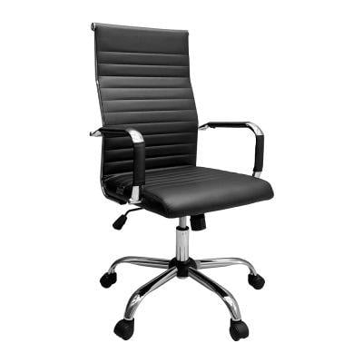Кресло офисное Richman Бали Люкс Хром M-1 Tilt Черный (R00000042753)