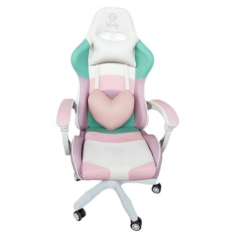 Кресло геймерское Розово-фиолетовый - фото 2