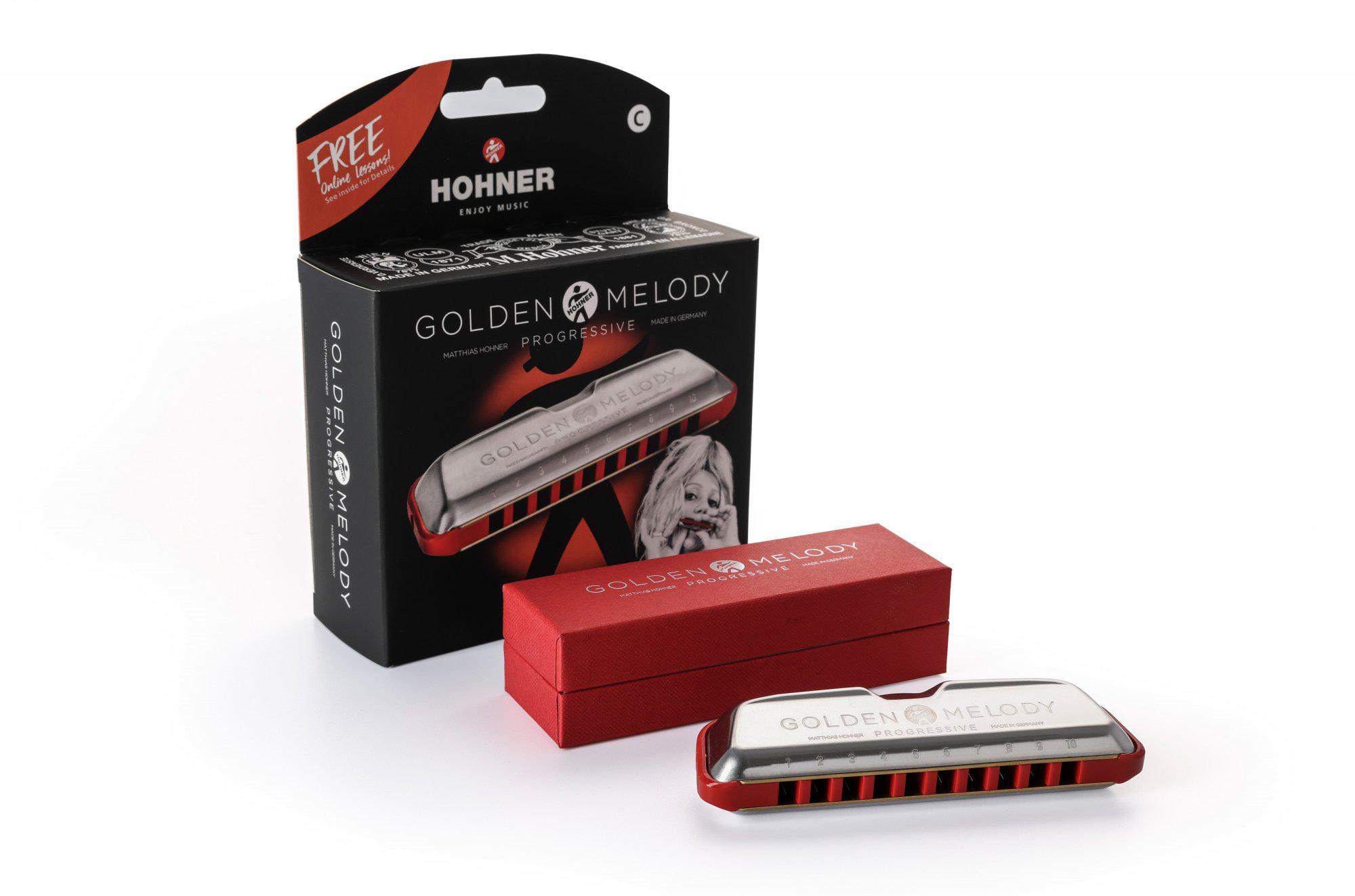 Губная гармошка Hohner Golden Melody Progressive M54401X C-major (128027) - фото 6