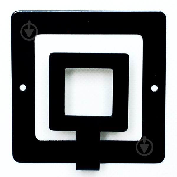 Вешалка настенная Крючок Glozis Square H-058 10 х 10 см