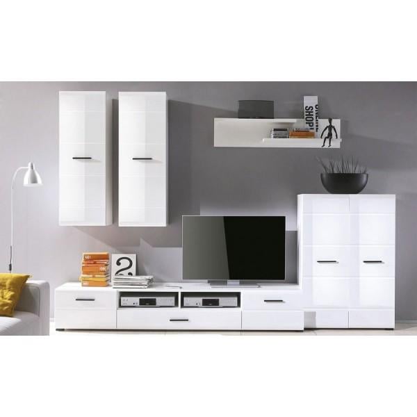 Стінка для вітальні Gerbor Вушер комплект Білий