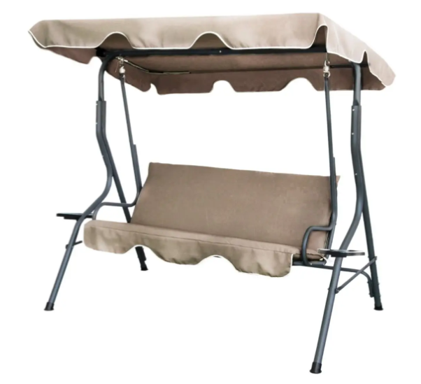 Качели садовые трехместные GardenLine KRE0735 - фото 3