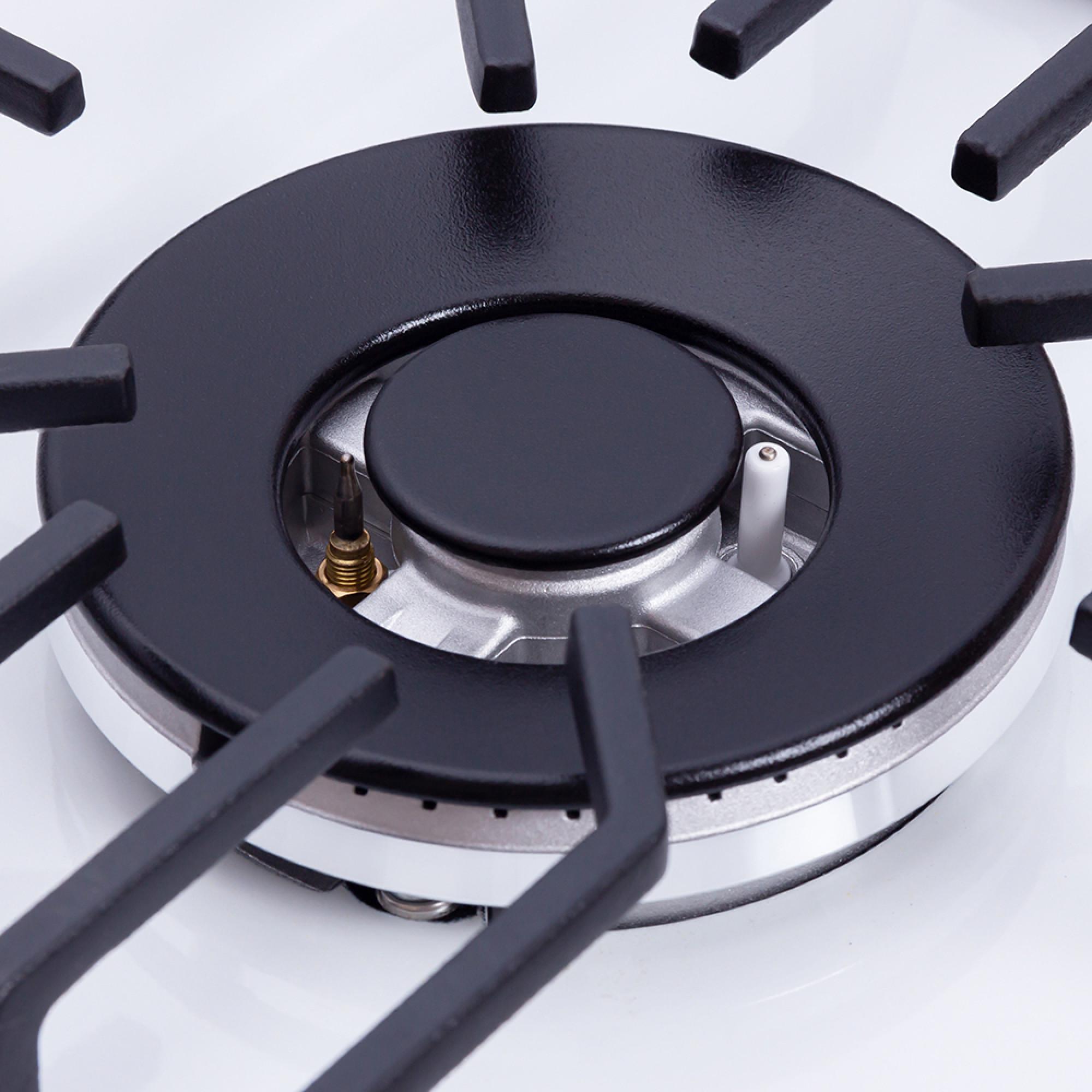 Варочная поверхность газовая WEILOR GM W 624 WH - фото 7