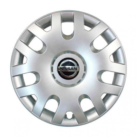 Автомобильные колпаки SKS 204 R14 с логотипом Nissan 4 шт. Серебристый Автомобильные колпаки SKS 204 R14 с логотипом Nissan 4 шт. Серебристый