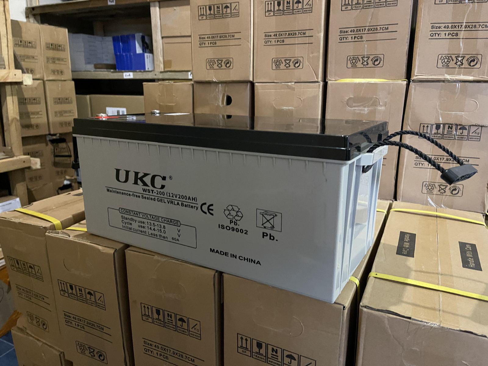 Аккумулятор гелевый UKC GEL Battery тяговой 200 Ah 12 V (11653326) - фото 2 Аккумулятор гелевый UKC GEL Battery тяговой 200 Ah 12 V (11653326) - фото 2