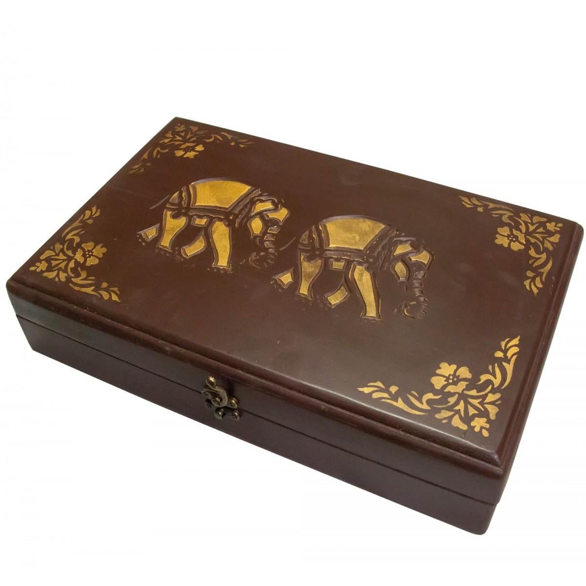 Футляр для бокалів Слони 37х24х8 см (30680A)