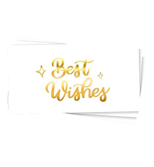 Конверт для денег Best wishes Золотой (12966384)