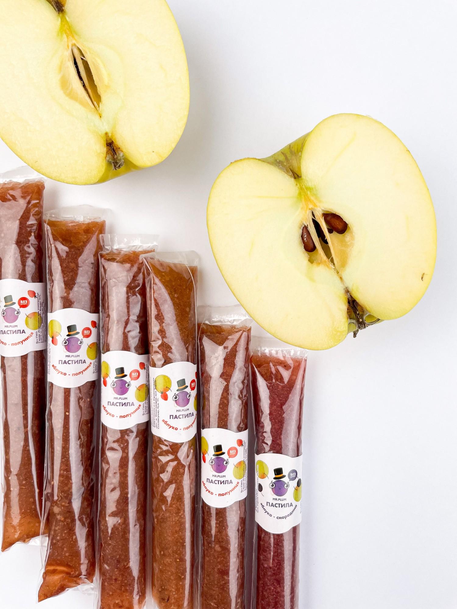 Пастила натуральная Mr.Plum Яблоко-Вишня 15 г 30 шт. - фото 3 Пастила натуральная Mr.Plum Яблоко-Вишня 15 г 30 шт. - фото 3