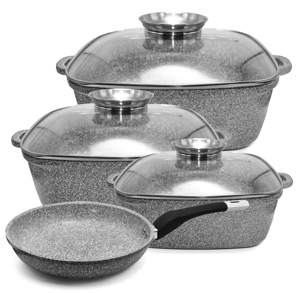 Набір казанів UNIQUE UN-5531 4 пр.