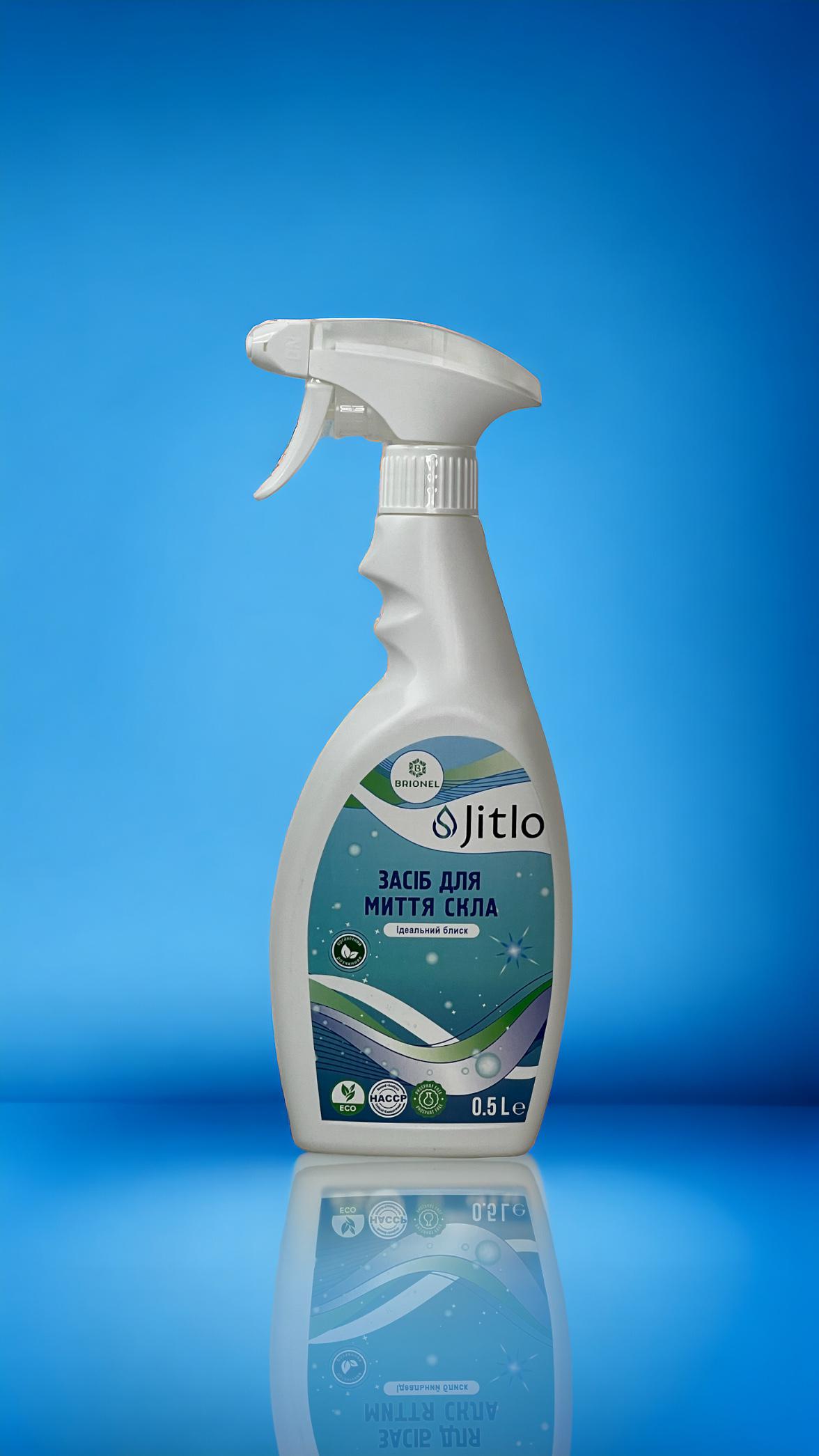 Засіб для миття скла Jitlo,0,5 л (25547000) - фото 2 Засіб для миття скла Jitlo,0,5 л (25547000) - фото 2