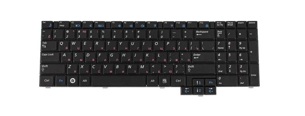 Клавиатура для ноутбука NP-R523-DV01UA (183909)