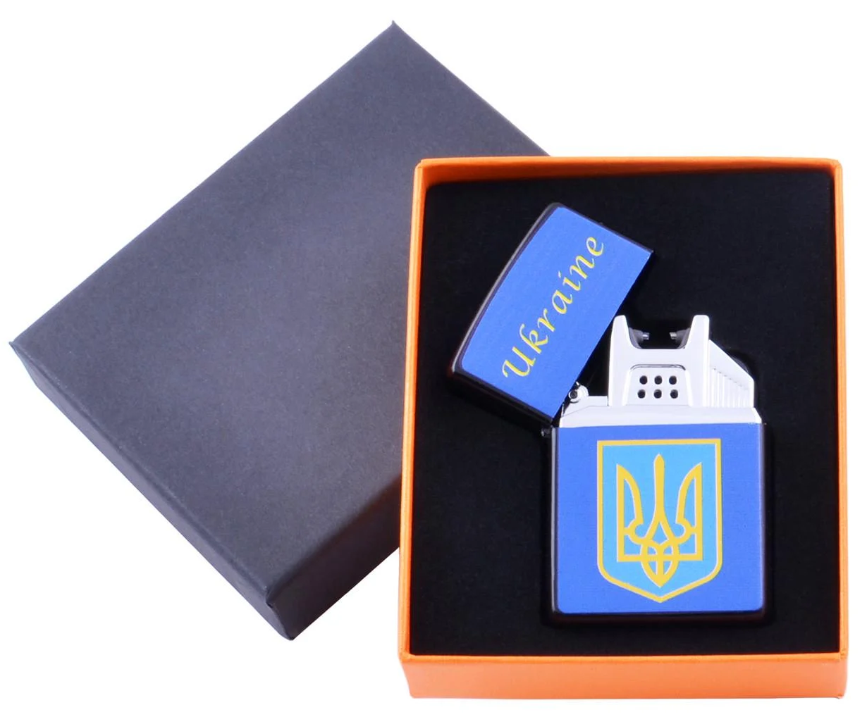 Зажигалка электроимпульсная "Україна" USB Type A (32162020)