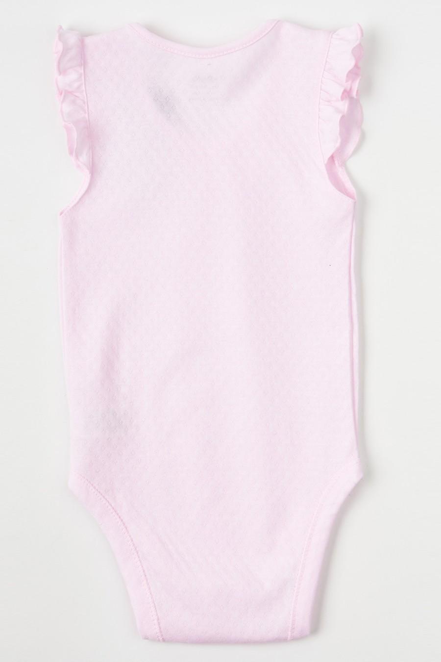 Боди KRAKO 50-56 см Розовый (77406) - фото 3 Боди KRAKO 50-56 см Розовый (77406) - фото 3