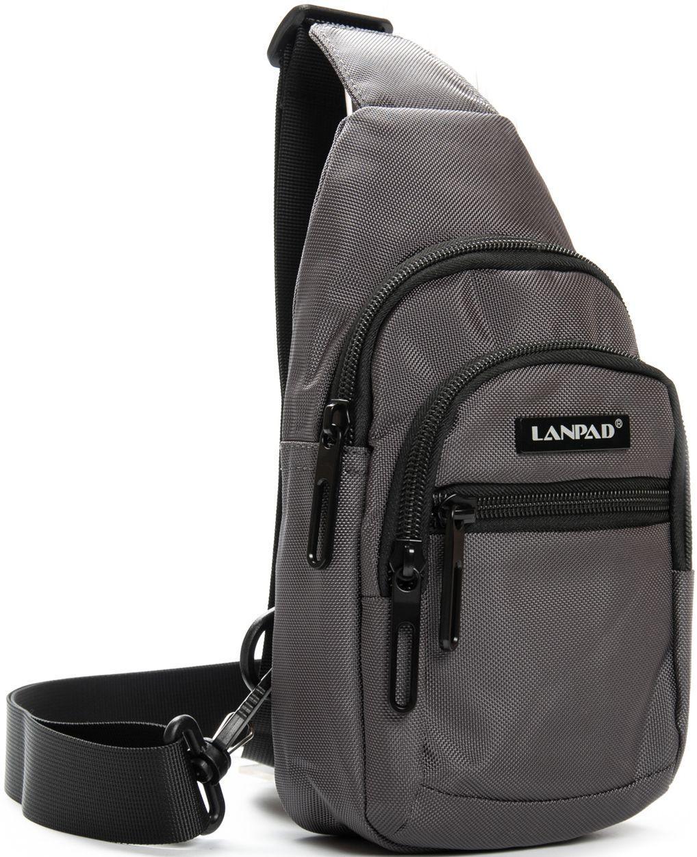 Сумка чоловіча через плече Lanpad Сірий