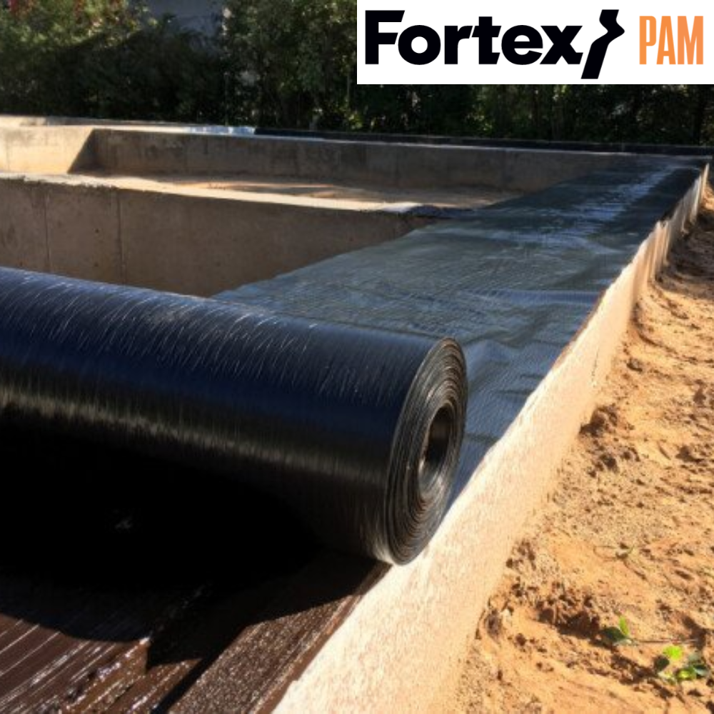 Лента гидроизоляционная для фундамента Fortex PAM 0,365 х 50 м (340044) - фото 4