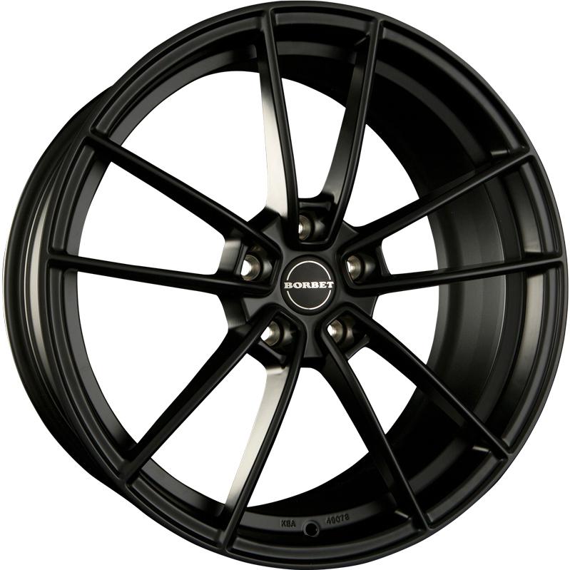 Литые диски Borbet FF1 8,5x19 5x112 ET35 DIA72,5 Matt black