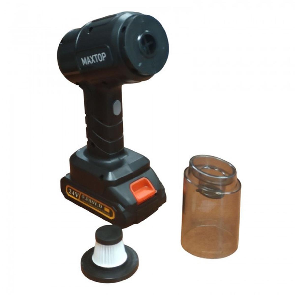 Пылесос вакуумный Maxtop MP-251 Car Mounted Vacuum Cleaner 150W Li-Ion 24Wh 21V Пылесборник 0,18 л Black (110617) - фото 3 Пылесос вакуумный Maxtop MP-251 Car Mounted Vacuum Cleaner 150W Li-Ion 24Wh 21V Пылесборник 0,18 л Black (110617) - фото 3