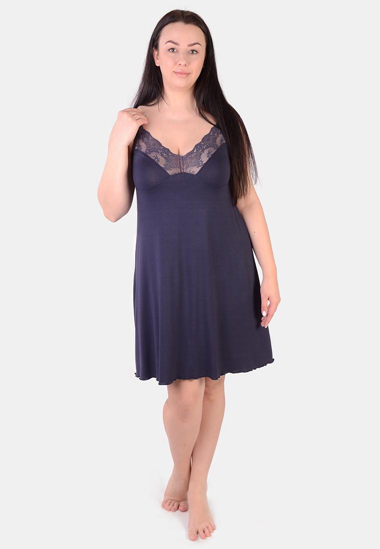 Женская ночная рубашка N.EL 789-92-1 M Фиолетовый