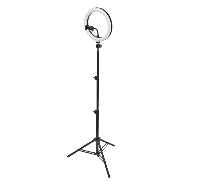 Светильник кольцевой Osram для видеосъемок регулируемая высота 6 W 250 lm 3000-4000K ⌀ 260 мм IP20 (4099854497636)