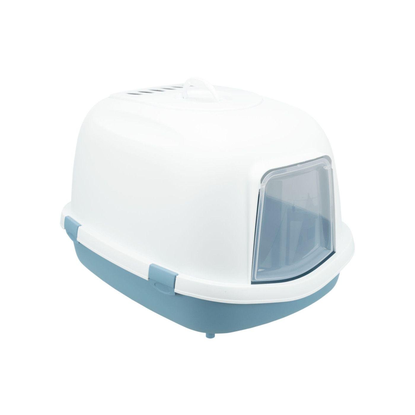 Туалет-будиночок Trixie Прімо XXL Топ 56х47х71 см Блакитно-білий (40177)