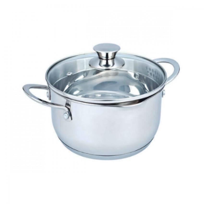 Кастрюля с крышкой Maestro MR-3510-20 из нержавеющей стали 3 л (1122078715)