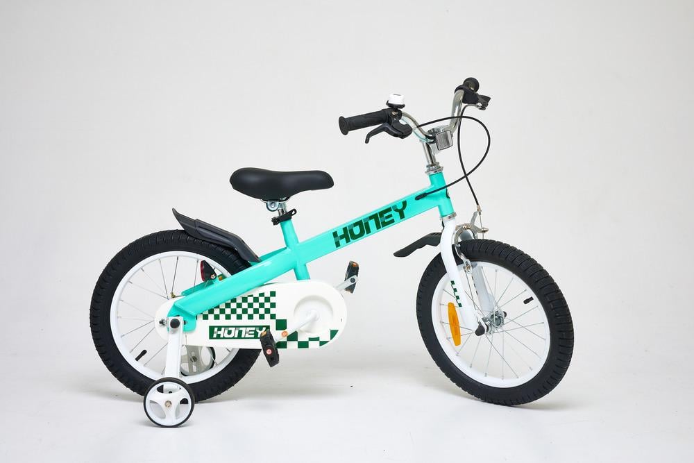 Велосипед RoyalBaby BMX ST HONEY 16" от 4 лет Зеленый - фото 1