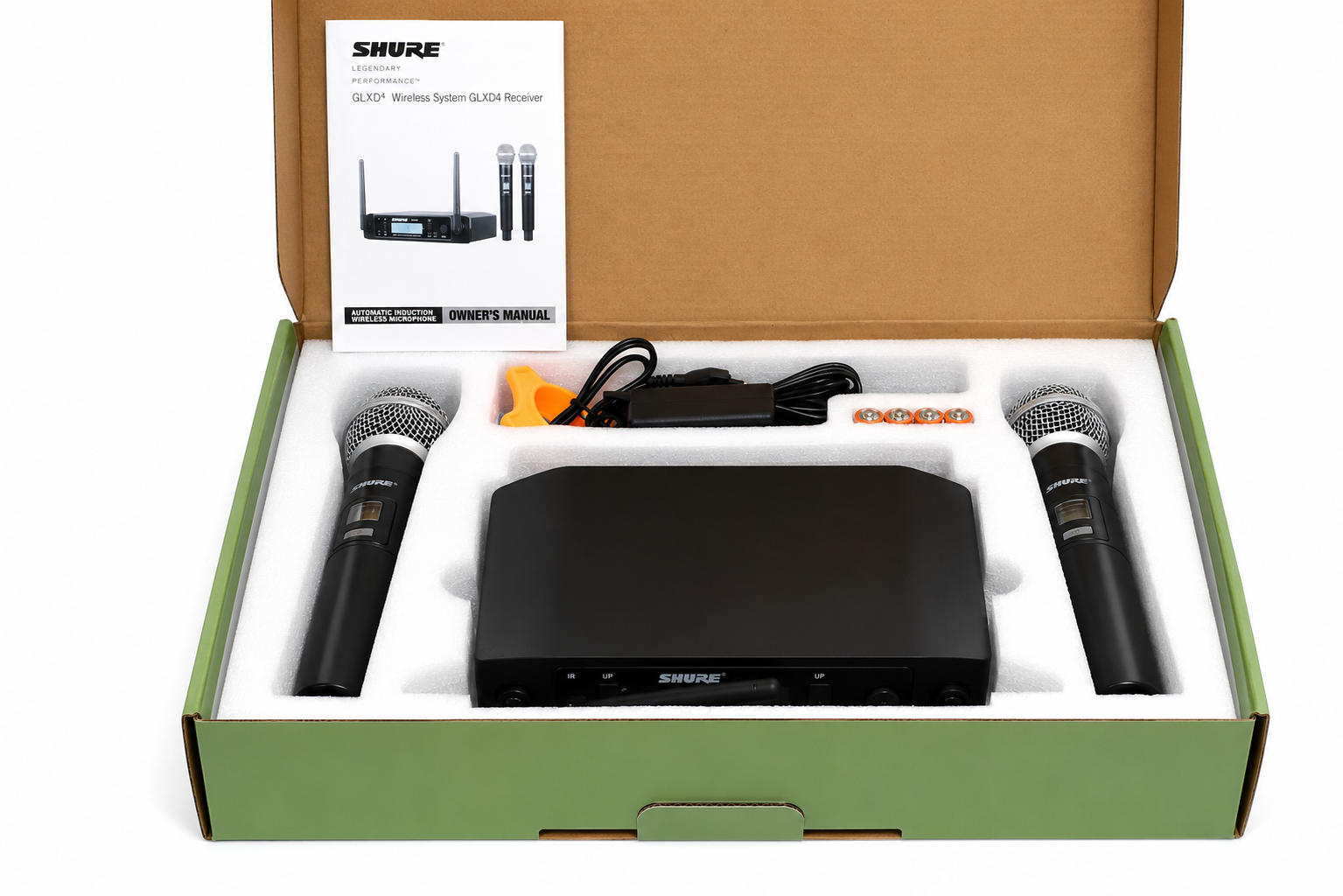 Радіосистема з двома ручними мікрофонами SHURE GLXD4/BETA58A - фото 6