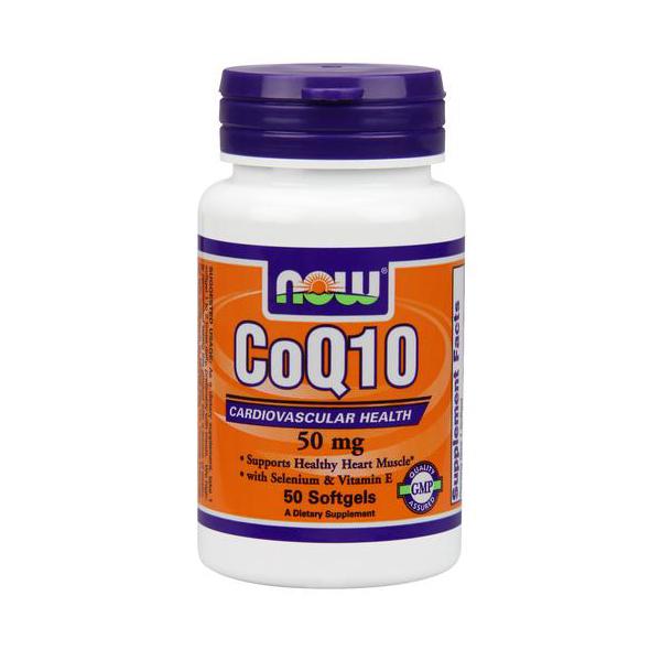 Витамины Coenzyme Q10 50 мг 50 soft