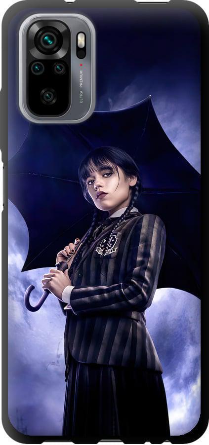Чехол на Xiaomi Redmi Note 10 Wednesday v2 (5516b-2277-42517)