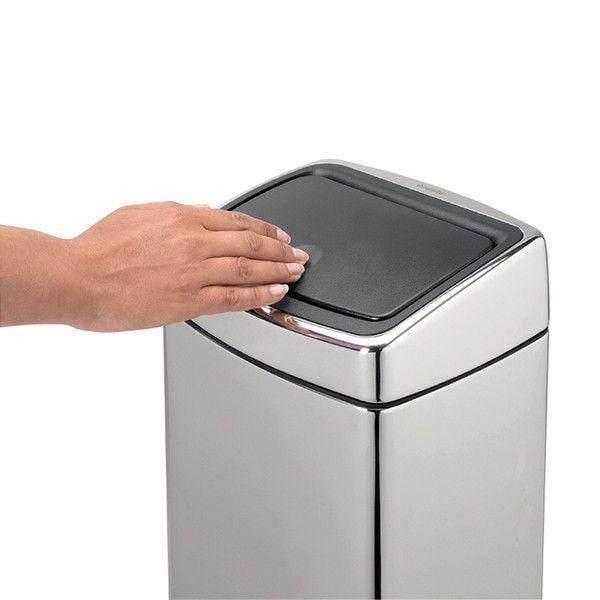 Бак для сміття Brabantia Тouch Bin 10 л Сірий (477201) - фото 7