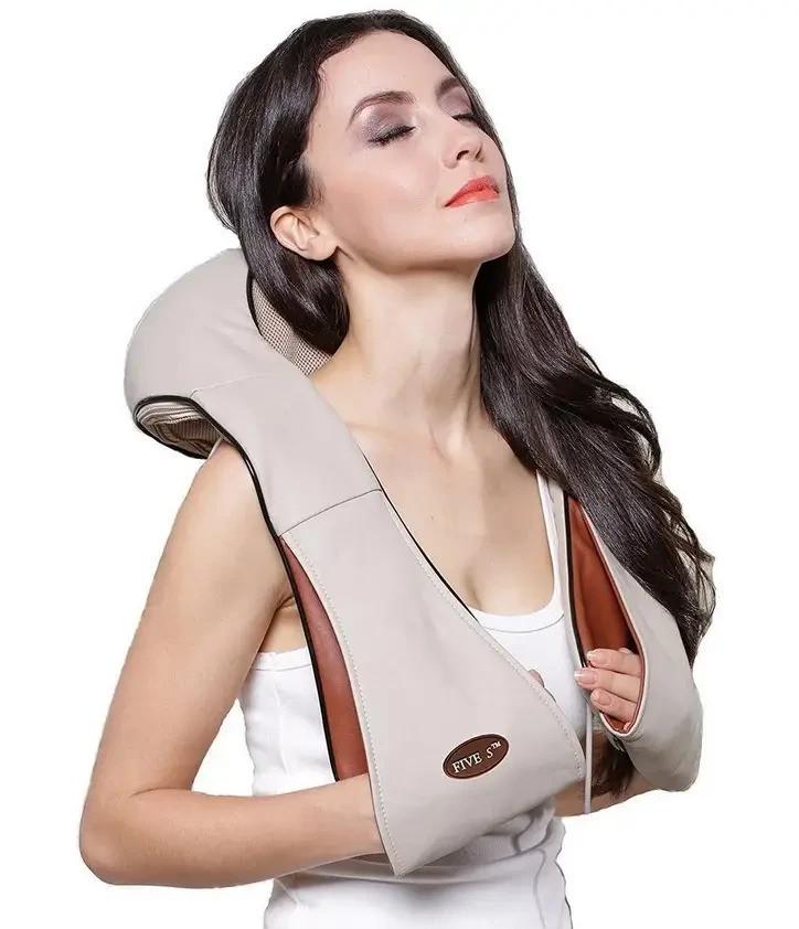 Електромасажер Massager of Neck Kneading для шиї/плечей/спини та попереку (2111930473) - фото 2