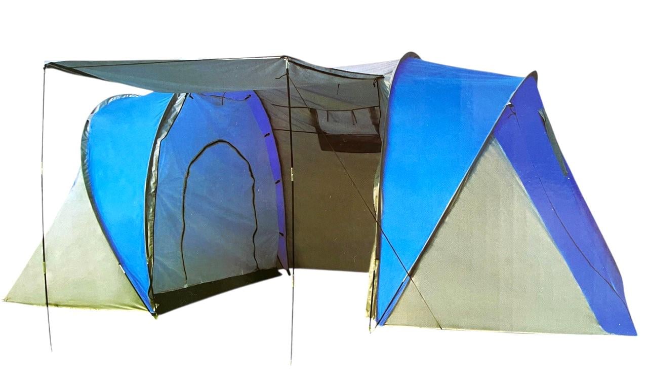 Палатка туристическая АRT 2788 4-х местная с кемпинговым навесом 150/150/150x220x180 см (25444979)