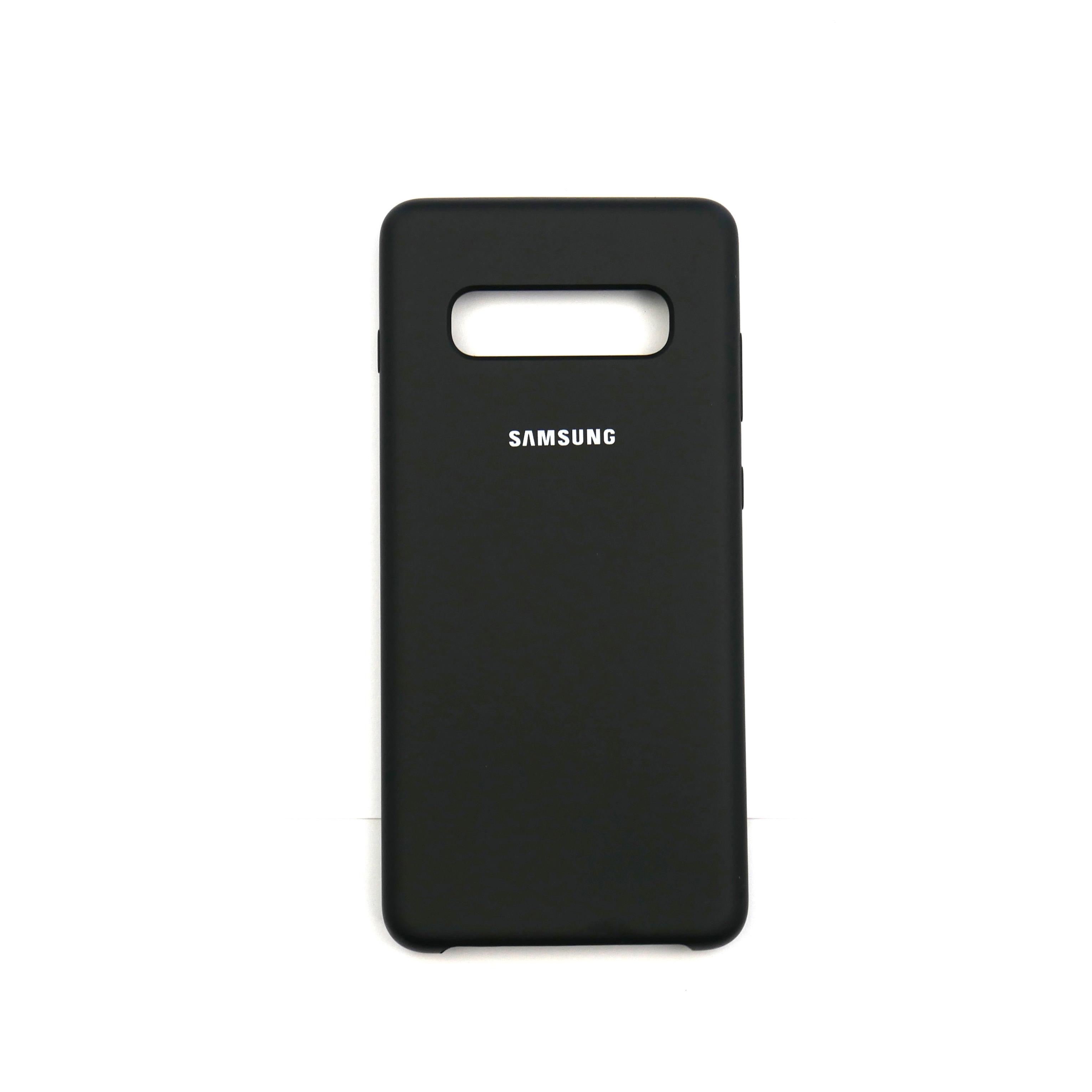 Чехол Jelly Silicone Case Samsung S10 Plus Black (18)