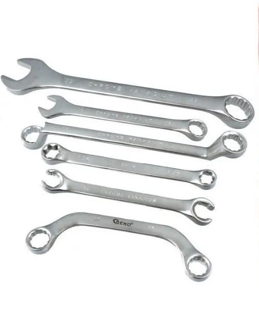 Набір ключів ріжково-накидних Silver TORX 47 шт. (4747) - фото 3 Набір ключів ріжково-накидних Silver TORX 47 шт. (4747) - фото 3