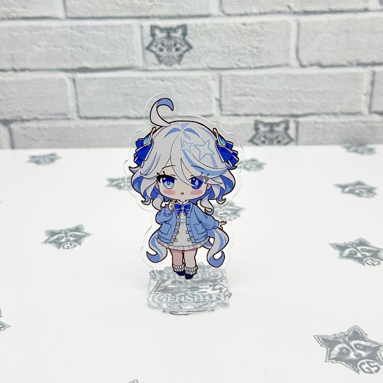 Фигурка коллекционная акриловая Genshin Impact Chibi Фурина 2 10 см (2220313958)