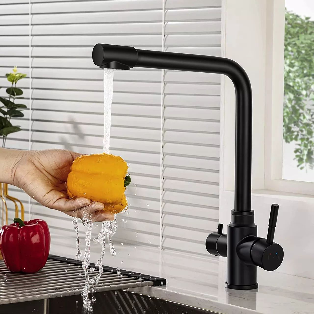 Змішувач для кухні Wezer EKO4C-01 під фільтр (SQ-1044950) - фото 2 Змішувач для кухні Wezer EKO4C-01 під фільтр (SQ-1044950) - фото 2