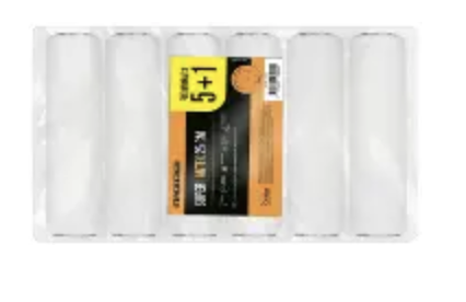 Набор валиков Anza Antex roller stick 25 см 6 шт. (2770849694) - фото 2 Набор валиков Anza Antex roller stick 25 см 6 шт. (2770849694) - фото 2