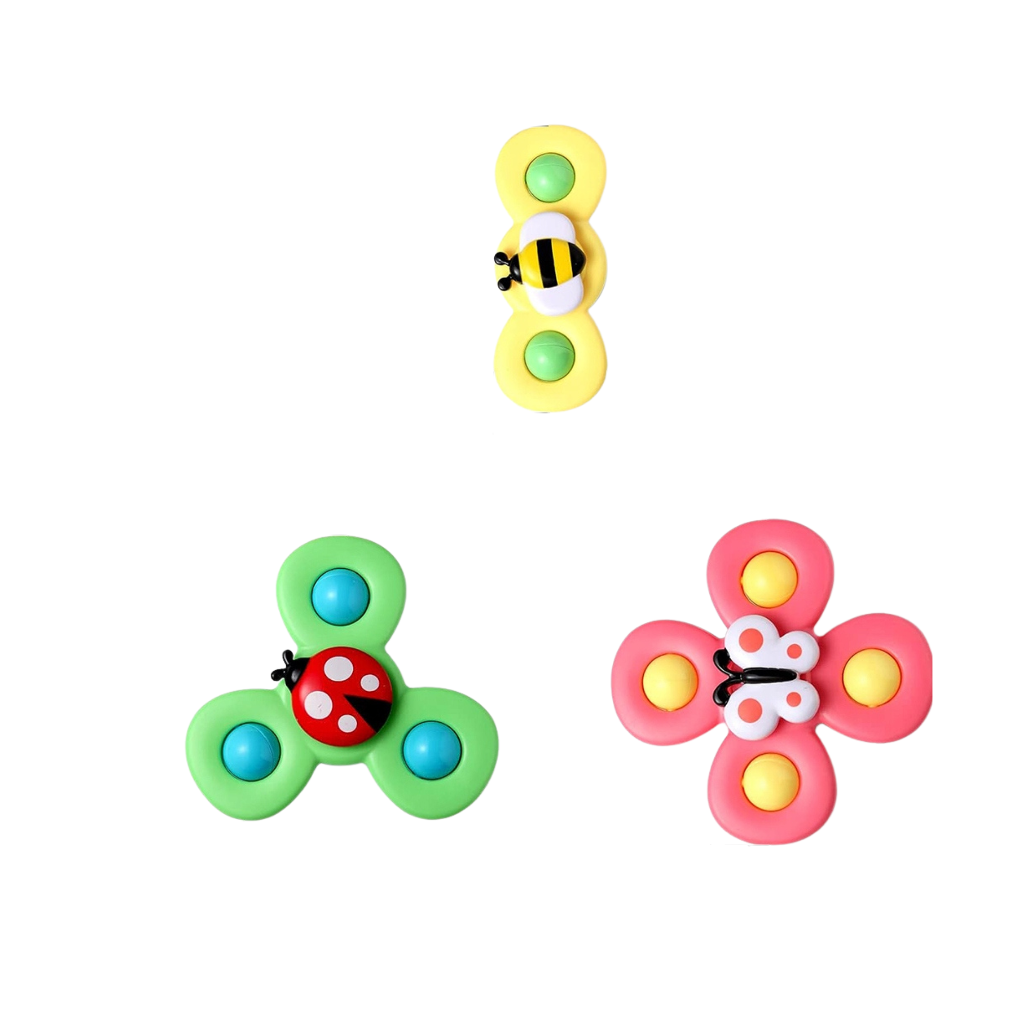 Іграшка-брязкальце спіннер для малюків 3 шт.