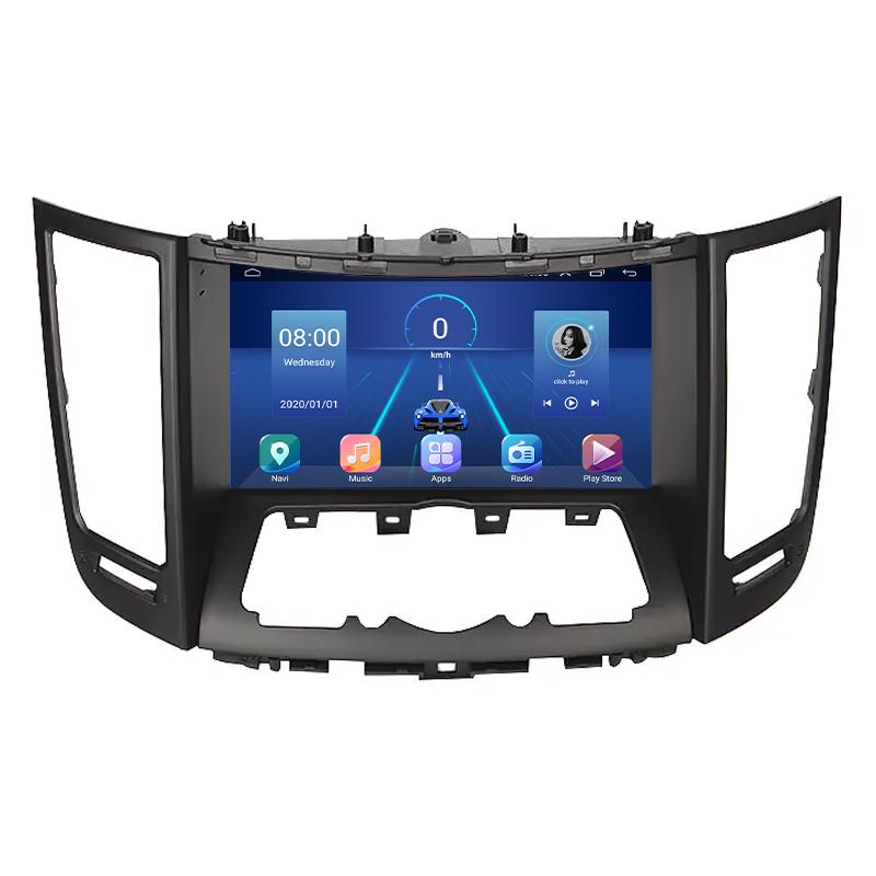 Автомагнитола штатная Lesko Top для Infiniti FX II S51 2008-2012 г. 4G/Wi-Fi/GPS 4/64 GB 9" (12028-71901)