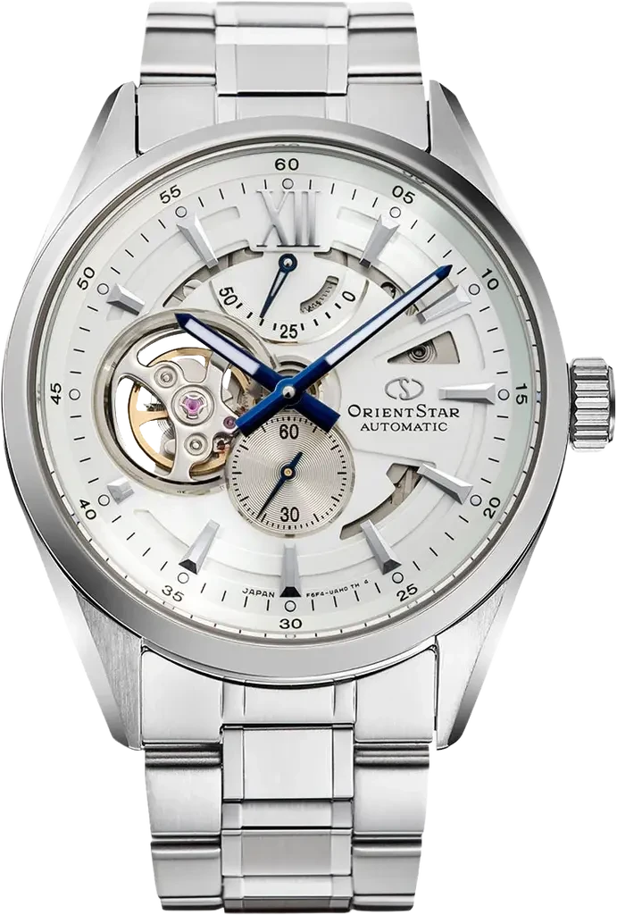 Наручные часы мужские Orient Star Modern Skeleton RE-AV0137S00B со стальным корпусом/сапфировым стеклом WR 100 м Белый (3124658609)