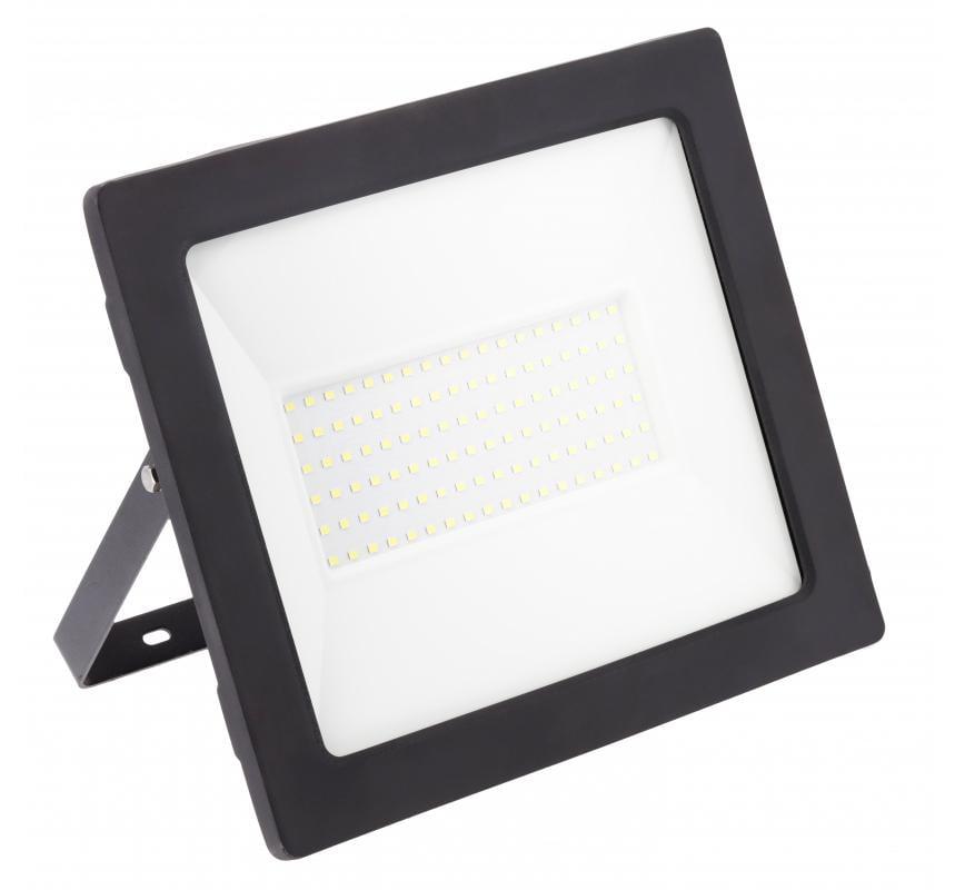 LED-прожектор GTV G-TECH 100W 8000 Lm AC220-240V 50/60 HzIP65 120° 6400K Чорний (27803036)