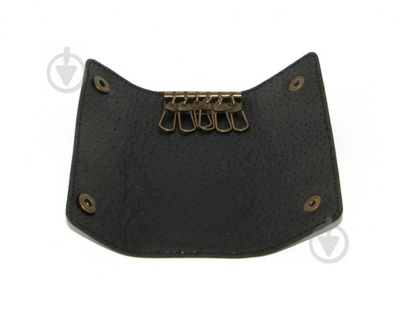 Ключница DNK Leather Голубой (DNK Keys-L col.B) - фото 2