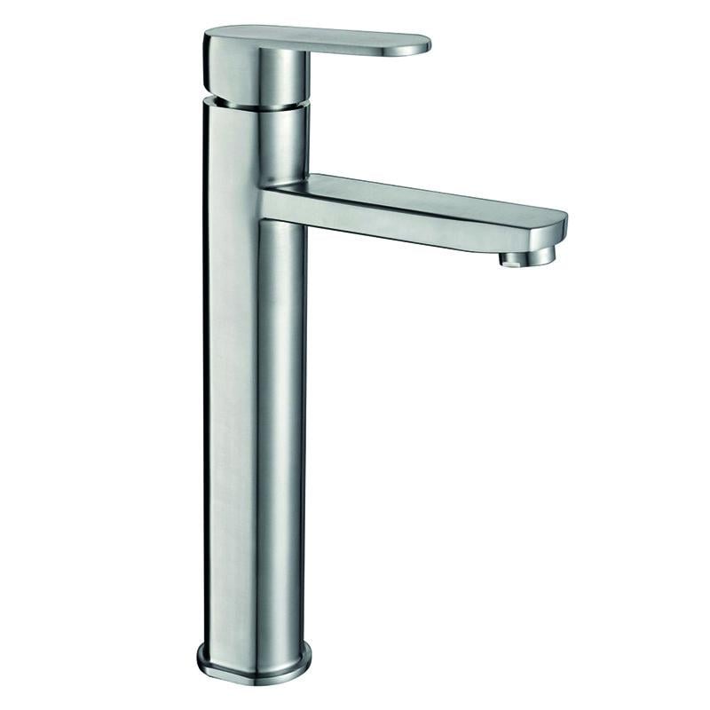 Змішувач для умивальника Zerix LEB-001-High SUS304 з нержавіючої сталі (ZX4807)