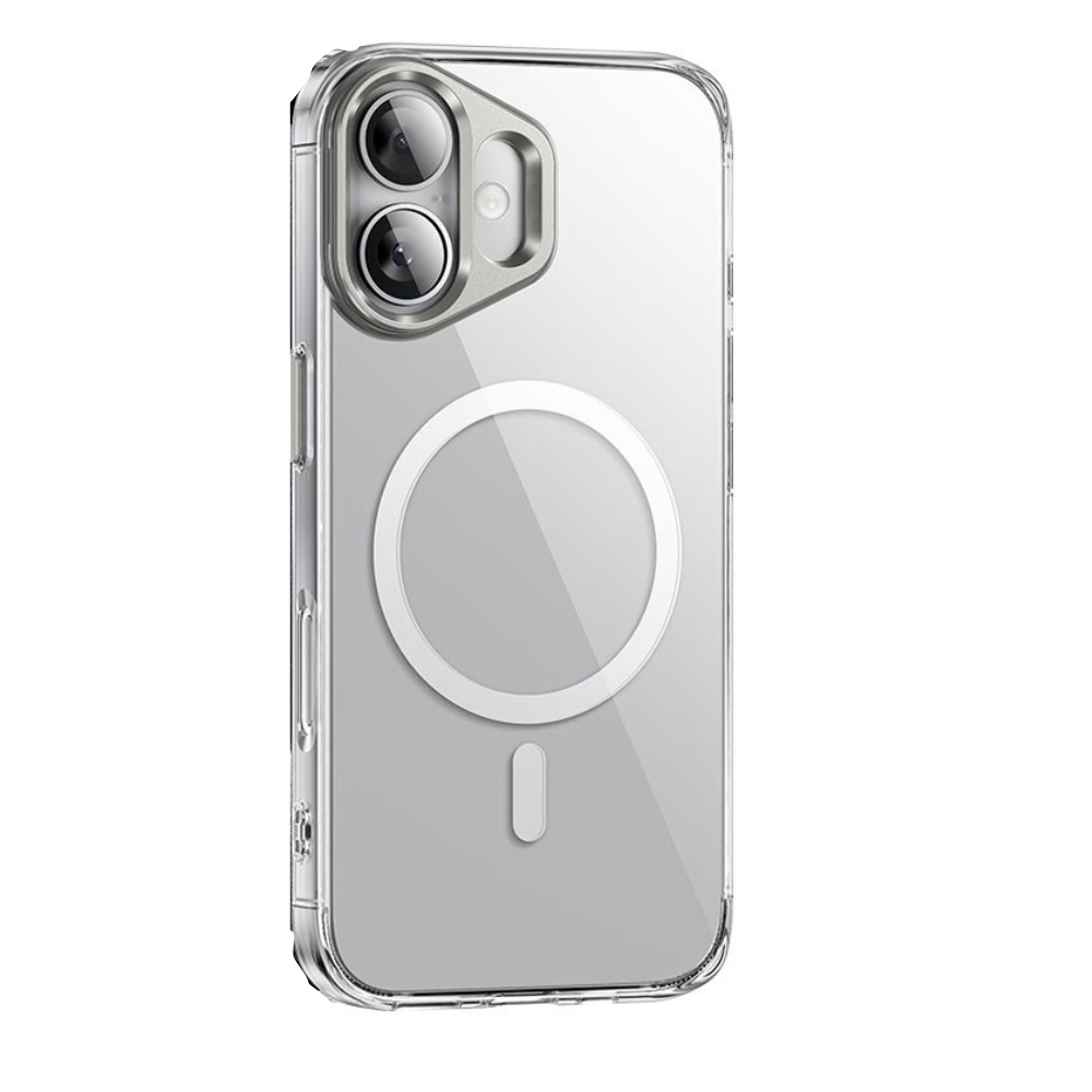 Чехол для телефона HOCO для iPhone 16 Vip magnetic protective case (AS11) Прозрачный - фото 1 Чехол для телефона HOCO для iPhone 16 Vip magnetic protective case (AS11) Прозрачный - фото 1